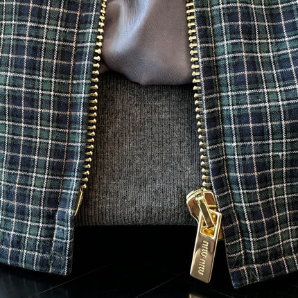 MIUMIU 26S PLAID JACKET 1559