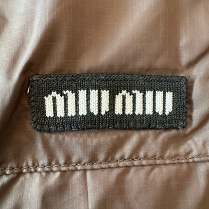 MIUMIU 26S HOODED PUFFER JACKET 1558