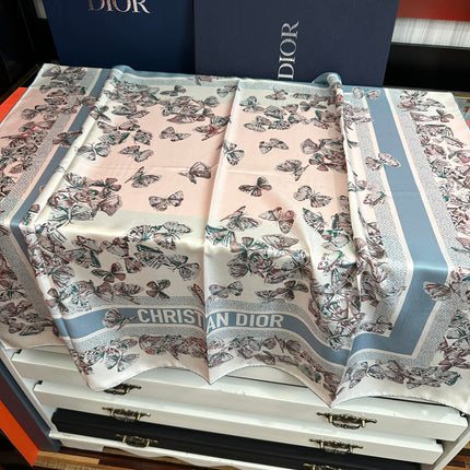 DIOR 26S SCARF 90CM IN SILK 295706