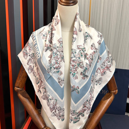 DIOR 26S SCARF 90CM IN SILK 295706