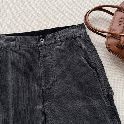 MIUMIU 26S CORDUROY CARGO PANTS 1499