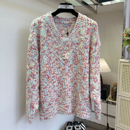 CHANEL 26S V-NECK SWEATER 1786