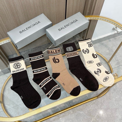 BALENCIAGA 26S ANKLE SOCKS 392012 (1 BOX)