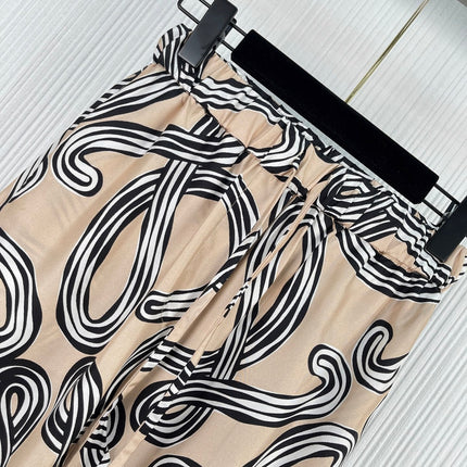 LOEWE 26S LONG SILK PANTS 509
