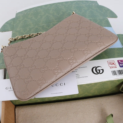 GUCCI 26S MINI BAG 29 IN NUDE CALFSKIN