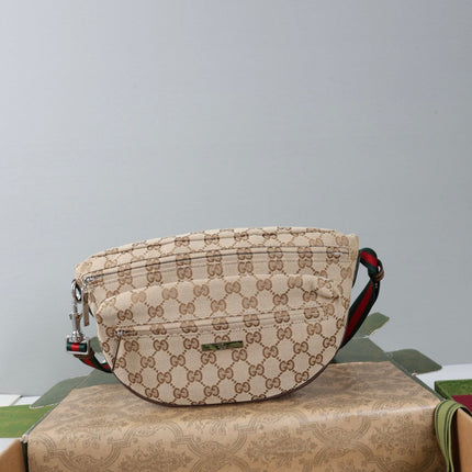 GUCCI 26S CROSSBODY BAG 30 IN BEIGE CANVAS