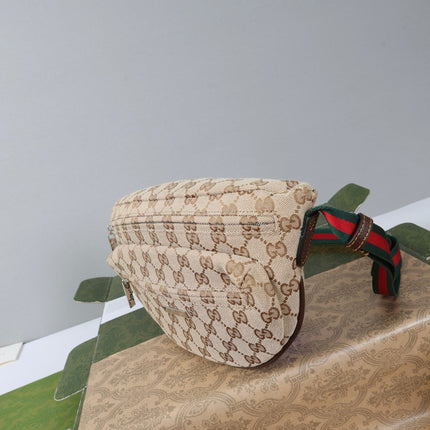 GUCCI 26S CROSSBODY BAG 30 IN BEIGE CANVAS