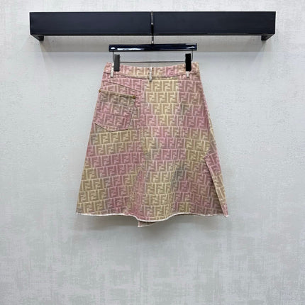 FENDI 26S DENIM SKIRT 465