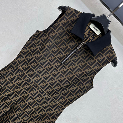 FENDI 26S SLEEVELESS DRESS 396