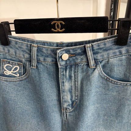 LOEWE 26S DENIM SHORTS 504