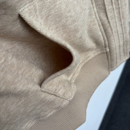 LORO PIANA 26S ZIP-UP HOODIE WIDE-LEG PANTS SET 1000