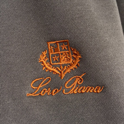 LORO PIANA 26S ZIP-UP HOODIE TRACKSUIT 999