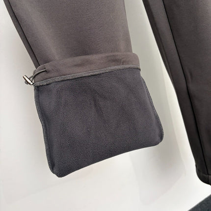 LORO PIANA 26S ZIP-UP HOODIE TRACKSUIT 999
