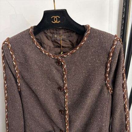 LORO PIANA 26S TWEED JACKET 934