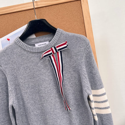 THOM 26S ROUND-NECK KNIT SWEATER 295