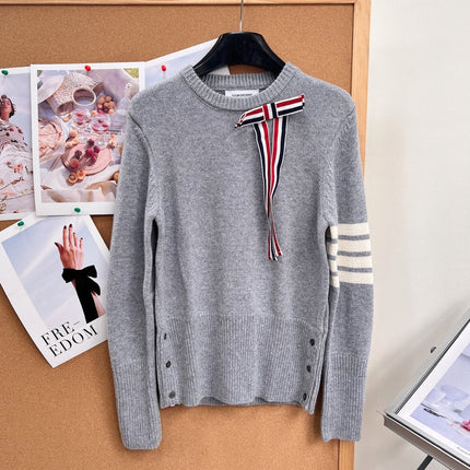 THOM 26S ROUND-NECK KNIT SWEATER 295