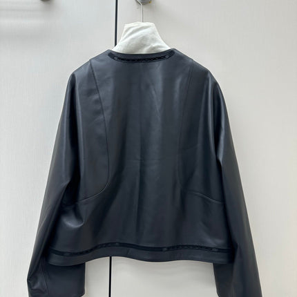 HERMES 26S LEATHER JACKET 819